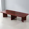 3.0m Mahogany Meeting Table - 2