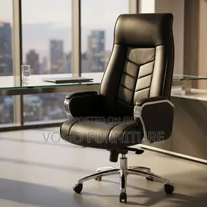 High Back Leather Executive Office Chair