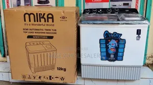 Mika 12kg Twin Tub Washing Machine