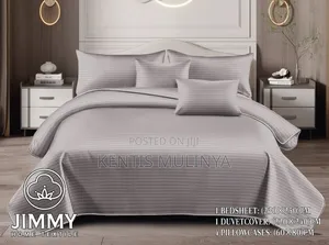 Stripped & Patterned Duvet Cover Set