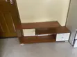 TV Stand - 4 Feet, Brown - 1