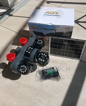 V380 Pro Triple View 4G Solar CCTV Camera