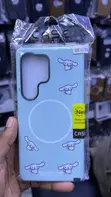 Sanrio Cinnamoroll Light-Blue Matte TPU Case kwa Samsung Galaxy S25 Ultra - 1