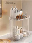 Brand New 2-Tier Clear Bathroom Counter Organizer Rack - 3