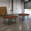 Customized Round Folding Table with 4 Legs - 4