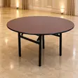 Customized Round Folding Table with 4 Legs - 5