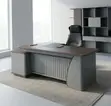 Executive CEO Office Desk - 2.4m, Brown - 3