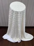 Blanketi la Pamba Laini Lenye Joto 6x6 - 1