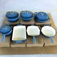 11-Piece Cast Iron Cookware Set - Durable Pots & Pans - 1