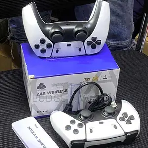 M15 Pro 4K Game Stick Console with 20000 Games & Wireless Controllers