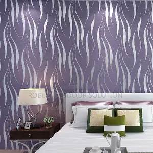 Home Interiors Karatasi ya Ukuta Rangi Imara