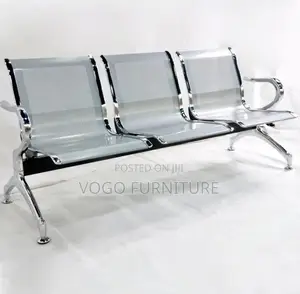 3-Seater Reception Waiting Bench