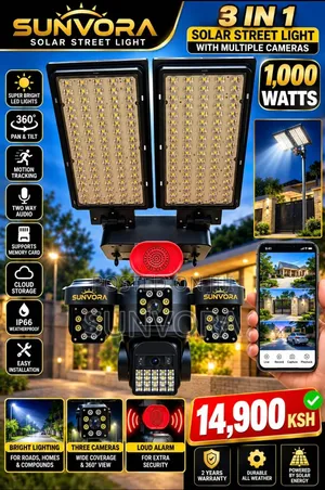 Solguard V380Pro PTZ CCTV Camera Mpya Kabisa