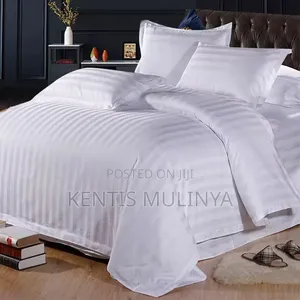 Stripped Duvet Cover Set - Brand New