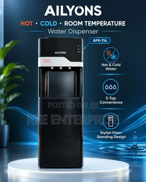 Ailyons 3 Taps Water Dispenser (Hot, Normal, Cold) Bottom Load