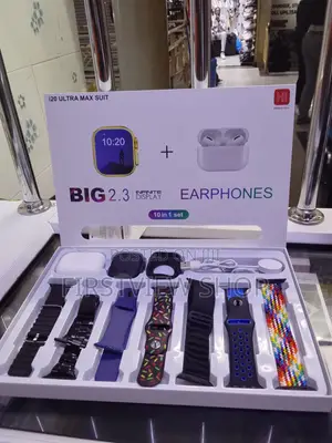 2026 X90 Ultra Set ya Smartwatch 7-in-1 na Earbuds & Charger
