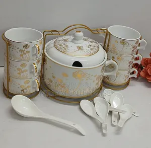 15-Piece Ceramic Soup Set