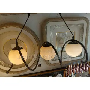 Jar 3-Light Modern Globe Pendant Chandelier