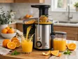 Smartpro Juicer 1000W - Large Mouth - Low Noise - SJC-2817S - New - 2