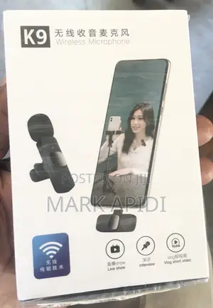 Microphone Isiyo na Waya ya Klipu kwa TikTok & Vlogging (Kupunguza Kelele)