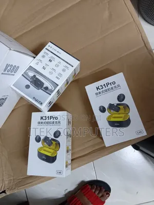 Compact K31PRO Button Microphone kwa Sauti Safi ya Hands-Free