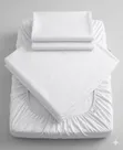 Set ya Plain Patterned Fitted Bedsheet - 1