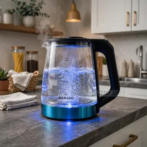 Marado Illuminating Glass Kettle 2.2L - LED - New