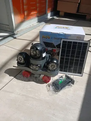 Kamera ya Usalama ya V380 Pro yenye Lensi Tatu za Solar