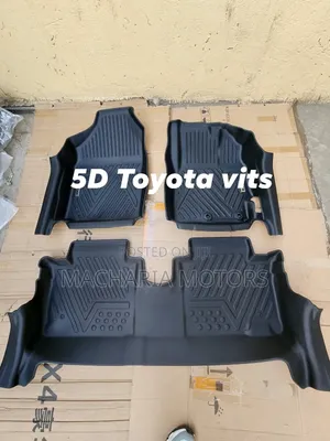 Toyota Vitz 5D TPE Floor Mats - Mpya Kabisa