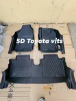 Toyota Vitz 5D TPE Floor Mats - Mpya Kabisa - 1
