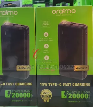 Oraimo Traveler 15 - 20,000mAh Portable Charger