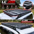 Toyota Land Cruiser LC200 Flat Top Aluminium Roof Rack - 2