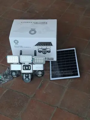 3-Lens 4G Solar Surveillance Camera with Remote Viewing