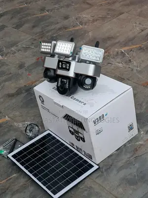 4G Wireless Solar Surveillance Camera with Floodlights