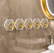 Acrylic Self-Adhesive Wall Hooks (4pc) - 2