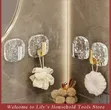Acrylic Self-Adhesive Wall Hooks (4pc) - 4