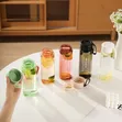 Chupa ya Maji ya Michezo ya Kisasa ya 600ml yenye Chuio - 2
