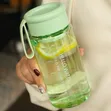 Chupa ya Maji ya Michezo ya Kisasa ya 600ml yenye Chuio - 5
