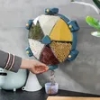 6 Grid Rotating Cereal Dispenser - 1