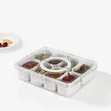 9-in-1 Compartment Food/Spice Storage Box - 1