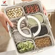 9-in-1 Compartment Food/Spice Storage Box - 2