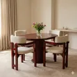 Curvy 4 Seater Dining Set - Brand New - 2