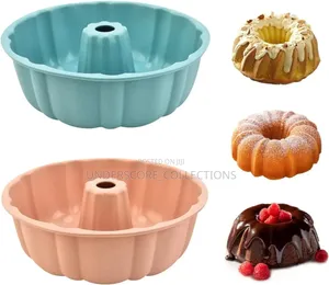 3D Donut Shape Silicone Baking Cake Tin