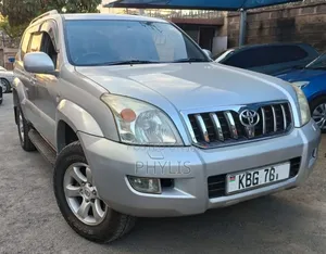 2004 Toyota Land Cruiser Prado Silver