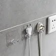 10pcs Transparent Wall Cable Holder Hooks - 2