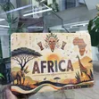 Kanga ya Laptop Yenye Mandhari ya Afrika - 1