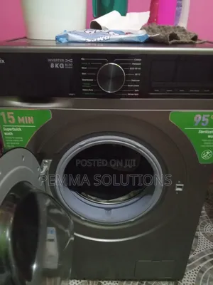 Syinix 8kg Mashine ya Kufulia ya Mbele