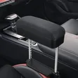 Dual Purpose Car Gap Filler with Elevated Elbow Rest & Storage - 1