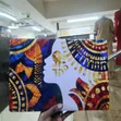 African Woman Traditional Portrait Laptop Skin - 1