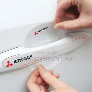 Mitsubishi Branded Car Door Handle Protector & Anti-Scratch Sticker